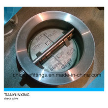 ANSI Stainless Steel Dual Disc Wafer Butterfly Check Valve
